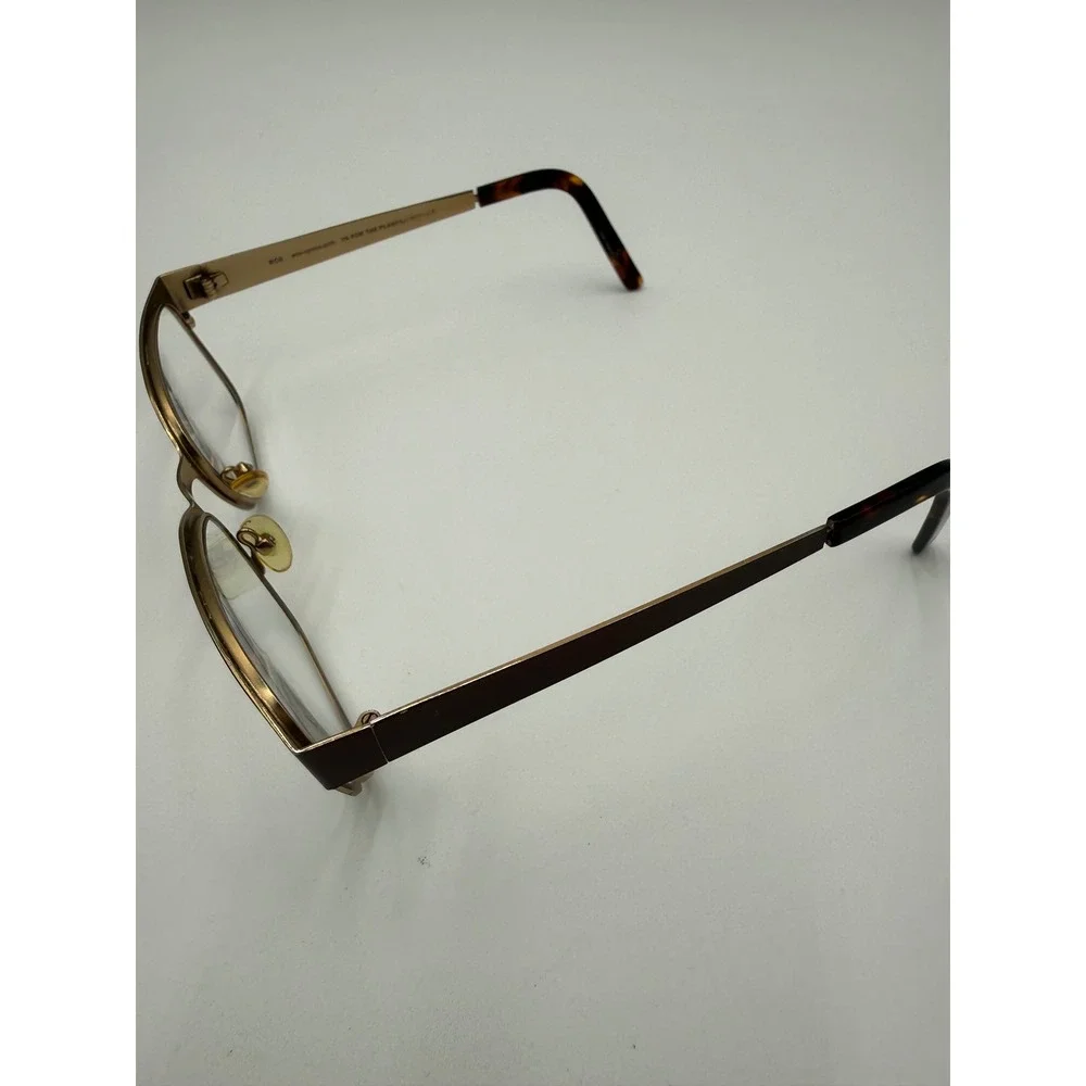 Eco Eyeglasses Women 51-16-140 Brown Bronze Good Rectangular Metal Frames